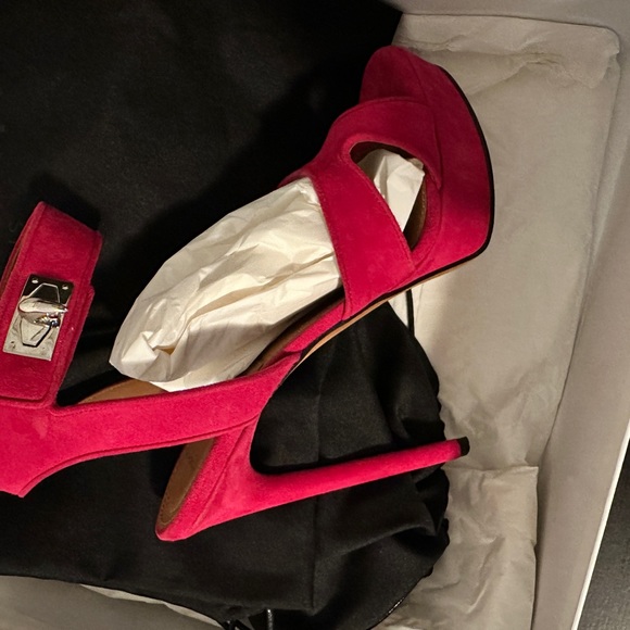 GIVENCHY SHARK SANDALE FUSCHIA - Picture 5 of 10